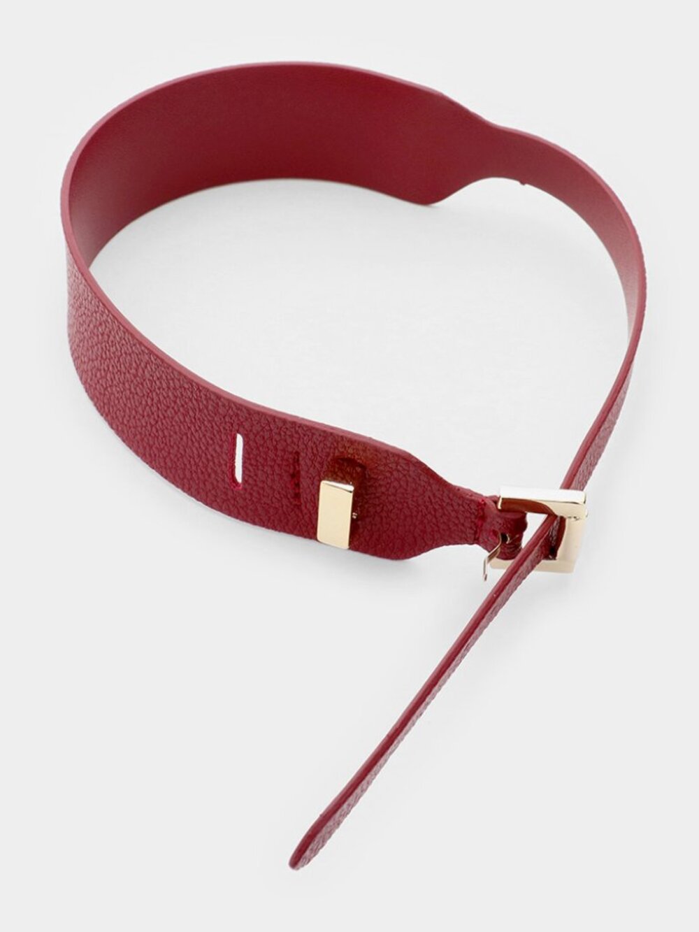 New Anthro Vibe Buckle Up Vegan Leather Wrap Cuff Bracelet in 5 Color Options - Picture 11 of 13